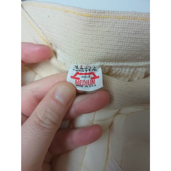 Vintage 1970s Quilted Thermal Liner Pants Men's Size Medium Made in USA - Picture 4 of 6